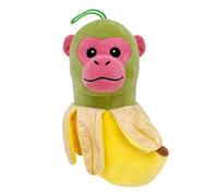 YuanDiann Juego de peluche italiano rojo cerebral: Tung Tung Sahur, Tralalero Tralala & Cappuccino Assassino, juguetes y regalos para niños, adultos, monos plátanos 1#