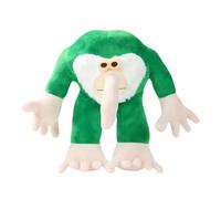 YuanDiann Juego de peluche italiano rojo cerebral: Tung Tung Sahur, Tralalero Tralala & Cappuccino Assassino, juguete de peluche y regalos para niños y adultos, nariz larga 1#