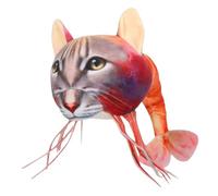 YuanDiann Juego de peluche italiano rojo cerebral: Tung Tung Sahur, Tralalero Tralala & Cappuccino Assassino, juguetes y regalos para niños, adultos, langosta