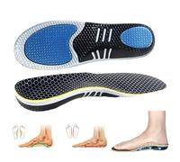 YuanDiann Plantillas ortopédicas para hombre y mujer, plantillas ortopédicas, plantillas de apoyo para el arco del pie, plantillas para espolones calcáneos, pies planos, fascitis plantar, pie abierto