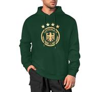 YuanDiann Sudadera con capucha para hombre, diseño de fútbol alemán, 100 % algodón, sudadera suelta con capucha, tallas de la UE, deportiva, informal, con capucha, regalo para fanáticos del fútbol