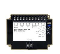 YUANFAHHH Controlador de Velocidad del generador Módulo Controlador de Velocidad del generador 30-62322, Placa de Circuito de Control del Motor del regulador eléctrico, Piezas del Grupo electrógeno