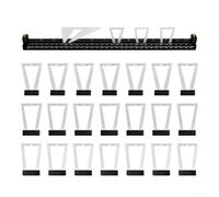 YUANGANG Marcador de cola de milano de madera Herramienta de guía de plantilla de cola de milano para manualidades, guías precisas de cola de milano de aleación de aluminio, juego de calibradores de