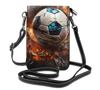 yuangjhop Bolso pequeño para teléfono celular con estampado floral, de piel sintética, con correa para el hombro, cierre magnético seguro.