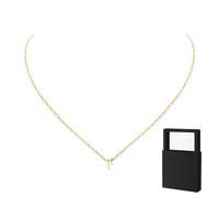 YUANHUYUOU Colgante con letras, dije moderno, no se deslustra, colgante con nombre personalizado, joyería, regalo para mamá (R)