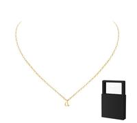 YUANHUYUOU Colgante con letras, dije moderno, no se deslustra, colgante con nombre personalizado, joyería, regalo para mamá (D)