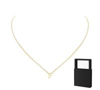 YUANHUYUOU Colgante con letras, dije moderno, no se deslustra, colgante con nombre personalizado, joyería, regalo para mamá (Y)