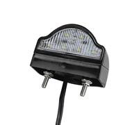 Yuanjoy 1 pcs Universal 12V 24V LED Luz de placa de matrícula con E-mark para Motocicleta Auto Vehículo de motor Quad ATV - Impermeable IP67