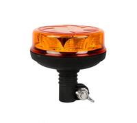 Yuanjoy Baliza giratoria LED, luz de advertencia amarilla LED de 12/24 V, luz de advertencia intermitente impermeable de 6 modos, para una amplia gama de vehículos.