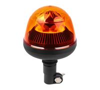 Yuanjoy Baliza giratoria LED, luz de advertencia ámbar IP67 Luces de advertencia de seguridad intermitentes, montadas en poste, luces de peligro para camiones, tractores, vehículos de construcción