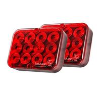 Yuanjoy Luz Antiniebla Trasera Led Roja De 12v Para Remolques Con HomologacióN E-Mark, Para Caravanas/Rv/Camiones/Remolques/Coches/Luces Antiniebla Led Para Remolque.