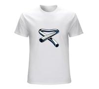 yuankeduo Tubular Bells Camiseta Mike Oldfield Mens Álbum CD Cover Music Tee Top White, blanco, M