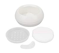 YUANKEECE para Caja de Polvo de Maquillaje, Recipiente de Polvo prensado de tamaño de Viaje con tamiz, Material ABS Duradero, para niños y Adultos, fácil de aplicar, Soplo Suave