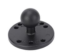 YUANKEECE Placa de Montaje de Dispositivo electrónico de Ajuste Universal de aleación de Aluminio con Base de Montaje de Bola de 1 Pulgada con Orificio AMPS para