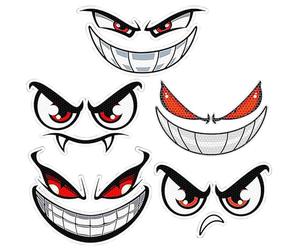 Yuannee Pegatinas Autoadhesivas Ojos,5 PCS Pegatinas Casco Moto Reflectante Decoración del Robot Cortacésped para Motocicletas Casco de Moto Monopatín