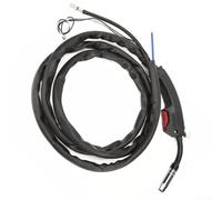 Yuanpgky 14AK MB14 MIG - Antorcha de soldadura blindada a gas de 2 metros con diámetro de alambre de 0,8 ~ 1,2 mm, corriente de 160 ~ 200 A, construcción de ABS y metal