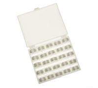 Yuanpgky 25 bobinas de PVA solubles en agua para pesca de carpa, hilo de cebo de 20 m con caja de almacenamiento de plástico, compatible con boilies y cebos