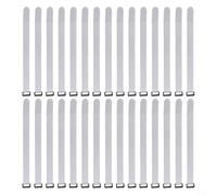 Yuanpgky 30 correas de red de portería de fútbol para sujetar a postes de portería, para cierres de nailon de larga duración con fijación segura, adecuadas para escuelas, parques y uso doméstico