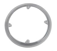 Yuanpgky 42T - Protector de cubierta de rueda de cadena para manivela, paso 9.7-10.7, montaje de 4 agujeros con tornillos, compatible con bicicletas de montaña y carretera (transparente)