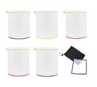Yuanpgky 5 bolsas de malla de burbujas de 5 galones con filtro de hierbas reutilizables bolsa de extracción 25, 73, 120, 160, 220 para extraer aceites esenciales café