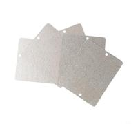 Yuanpgky 5Pics - Placa de mica para guía de ondas para microondas, 104 x 85 mm, repuesto para WB34X21271, compatible con modelos AP5791399, 3026729 y PS8754952