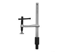 Yuanpgky Abrazadera de sujeción de acción rápida para bancos, clip de escritorio de metal con asa, se adapta a mesas de agujero de perro de 16 mm o 28 mm, rango máximo de sujeción de 160 mm (16 mm)