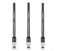 Yuanpgky Adaptador de eje pasante de remolque para bicicletas compatibles con Croozer, longitud ajustable de 160-178 mm, rosca P1.0/P1.5/P1.75, para montaje de horquilla delantera de aleación de