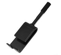 Yuanpgky Adaptador de taladro eléctrico de ancla de hielo, soporte de estacas de metal para tienda de campaña de pesca en hielo, herramienta de instalación de tornillo de tierra para refugios