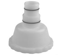 Yuanpgky Adaptador de vacío de piscina sobre el suelo, Accesorio de skimmer, Con junta tórica, Para conector del sistema de filtración de piscina, Adaptador de filtro de agua