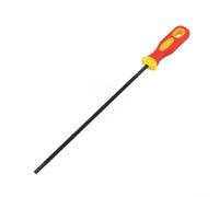 Yuanpgky Afilador de lima de motosierra con lima de acero de alto carbono para cadenas de 3/8 pulgadas y 325 404, herramienta afiladora de motosierra redonda con mango de plástico, 28,5 cm (4,8 mm)