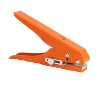 Yuanpgky Alicates perforadores para papel, cuero y PVC, capacidad de 1,5 mm a 2,5 mm de grosor, diseño compacto portátil de metal, para manualidades y fabricación de tarjetas de oficina