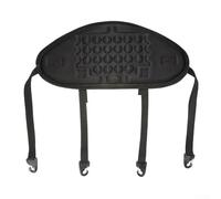 Yuanpgky Almohadilla de respaldo ajustable para canoa y barcos inflables, espuma con construcción de tela Oxford, soporte contorneado para espalda baja, 53 x 24 cm