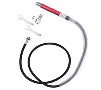 Yuanpgky AT-010K - Máquina neumática de grabado y rectificado, juego de viento único para metal, plástico, piedra, madera, 65000 RPM, disco de 3 mm, compatible con tubo de aire de 8 mm