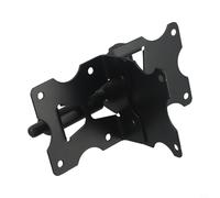 Yuanpgky Bisagras de puerta de cierre automático, paquete de 2 para vallas de madera, bisagra de valla de acero inoxidable 304 resistente con tensión ajustable y distancia de instalación, color negro