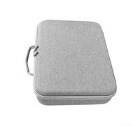 Yuanpgky Bolsa de almacenamiento de EVA para Huojing H5 H7pro para robot de limpieza de ventanas, funda protectora rígida con cremallera para accesorios, caja de transporte de viaje ligera (gris)