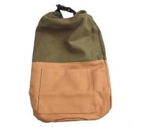 Yuanpgky Bolsa de almacenamiento retro para lámpara de aceite de queroseno, cubierta de lona resistente con bolsillo exterior, 14.6 x 8.7 pulgadas, compatible con la mayoría de lámparas portátiles