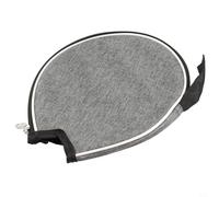 Yuanpgky Bolsa de raqueta de tenis de mesa para almacenamiento de palas, funda de tela Oxford a prueba de polvo con asa, diseño portátil para accesorios de ping pong, forma de semicírculo, 20 x 18 x 2