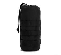 Yuanpgky Bolsa para botella de agua para camping, senderismo y uso al aire libre, bolsa de nailon 1000D con correa que se adapta a la mayoría de botellas estándar, compatible con cinturón y equipo