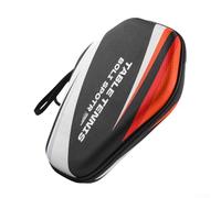 Yuanpgky Bolsa rígida de EVA para raqueta de tenis de mesa para 2 palas, impermeable, a prueba de polvo, con asa de transporte y soporte elástico interno (modelo PB005-C)