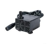 Yuanpgky Bomba de agua sumergible sin escobillas 5W DC12V Bomba de fuente silenciosa para acuario pecera humidificador acondicionador plástico bajo ruido negro