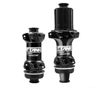 Yuanpgky Buje de carretera con sistema de cuatro rodamientos, diseño de sonido de 120 clics, configuración de 24 horas, compatible con casete, freno de disco de bloqueo medio, aleación de aluminio