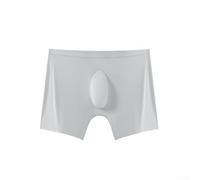 Yuanpgky Calzoncillos Bóxer Nylon Elástico para Suave Sensible Calzoncillos | para mezcla 80% nylon 19% spandex, elástico 4 direcciones, adapta cuerpo, minimiza opresión cintura
