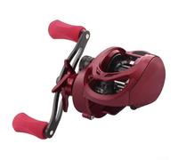 Yuanpgky Carrete de pesca 6.3:1 para pesca en el mar, freno de 8 kg, control magnético de 18 velocidades, diseño de carrete cónico, construcción ABS, rodamientos 7+1, rueda de caída larga (derecha)