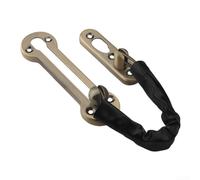 Yuanpgky Cerradura de cadena de puerta de aleación de zinc | Con cadena de seguridad para niños Pestillo resistente | Pestillo de seguridad antirrobo para puertas de madera de hotel en el hogar