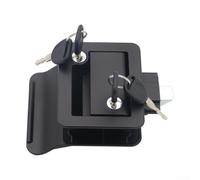 Yuanpgky Cerradura de puerta de entrada RV con llave para remolque, caravana y remolque de viaje, mango antirrobo, caja de bloqueo de control para mantenimiento de seguridad de instalaciones
