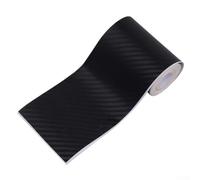 Yuanpgky Cinta protectora de fibra de carbono para umbral de puerta, 7 cm x 5 m, antiarañazos y resistente al desgaste, para molduras exteriores de automóviles vintage, corte a medida