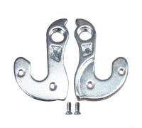 Yuanpgky Colgador de desviador trasero para bicicletas WILIER y FUJI | Gancho trasero de aleación de aluminio compatible con piezas de repuesto de marco de bicicleta de carretera | Agujero de 34 mm/34