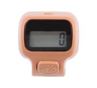 Yuanpgky Contador electrónico con pantalla LED grande para contar claramente hasta 99,999, diseño ergonómico de mano con botón silencioso, agarre cómodo para un uso prolongado (Dousha Hong)