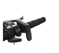 Yuanpgky Control eléctrico de velocidad del acelerador de pulgar para sistemas de bicicleta eléctrica de 24-72 V, mano izquierda y derecha, compatible con manillares de 22,2 mm, material ABS, longitud