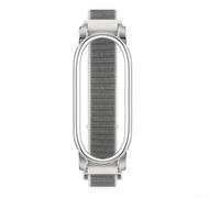 Yuanpgky Correa deportiva deportiva de nailon suave y transpirable, para PLAUD NotePin/NotePinS, cierre magnético ajustable (gris)